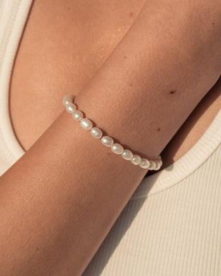 CLASSIC PEARL BRACELET GOLD FILLED - BONDI JEWELS