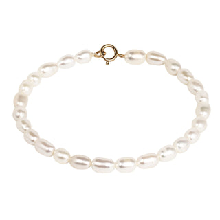 CLASSIC PEARL BRACELET GOLD FILLED - BONDI JEWELS