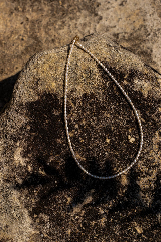 FINE PEARL NECKLACE GOLD FILLED - BONDI JEWELS