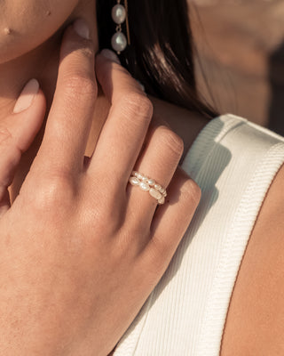 KESHI PEARL RING - BONDI JEWELS